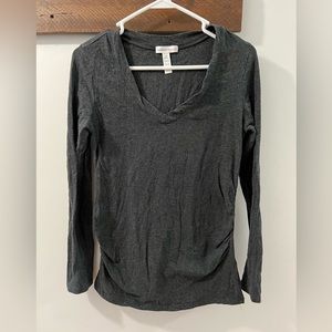 Maternity long sleeve shirt